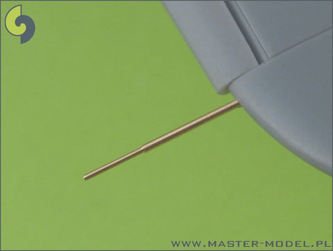 マスター AM-48-011 1/48 メッサーシュミット Bf 109 G5 - G14型およびK型 の武装セット(MG 131機関銃の銃口)とピトー管