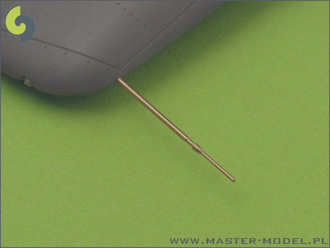 マスター AM-48-019 1/48 フォッケウルフ Fw 190 A7, A8型の武装セット(MG 131機関銃の銃口,MG151機関砲銃身,フェアリング内蔵MG151機関砲銃身)およびピトー管