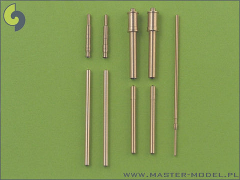 マスター AM-48-019 1/48 フォッケウルフ Fw 190 A7, A8型の武装セット(MG 131機関銃の銃口,MG151機関砲銃身,フェアリング内蔵MG151機関砲銃身)およびピトー管