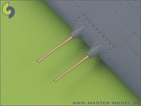 マスター AM-48-021 1/48 日本海軍 99式2号機銃 20mm銃身(4本入り)