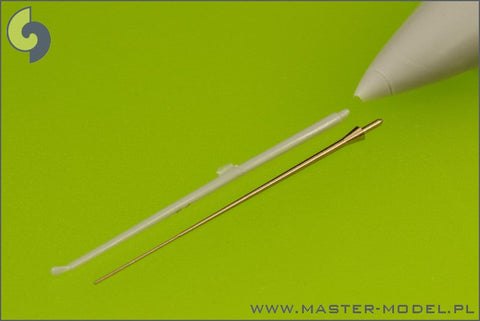 マスター AM-48-073 1/48 サーブ 35 ドラケン (中期型 後期型) のピトー管と迎角プローブ