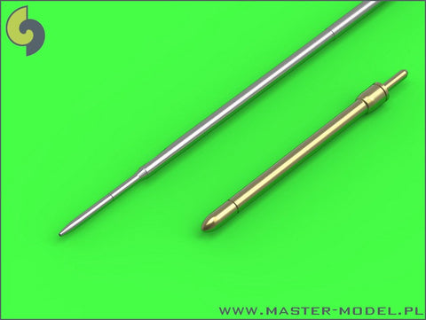 マスター AM-48-094 1/48 ミグ 19PM (ファーマーE)のミサイルレールの先端パーツ(4本)とピトー管