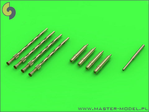 マスター AM-48-111 1/48 デ・ハビランド モスキート NF Mk.II / FB Mk.VI のピトー管と武装セット(ブローニング .303キャリバー銃身とイスパノ20mmキャノン砲の砲身)