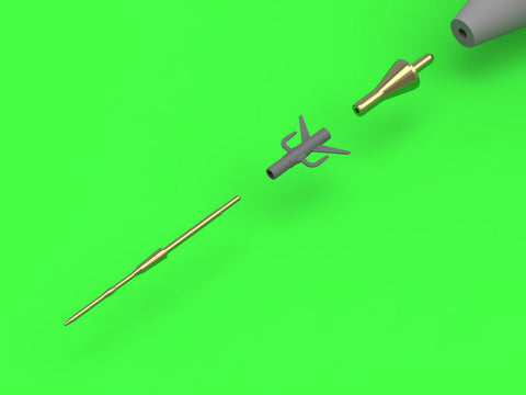 マスター AM-48-131 1/48 ミグ 31 (フォックスハウンド)のピトー管