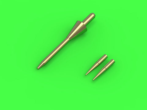 マスター AM-48-159 1/48 アルファ ジェット A のピトー管と迎角プローブ