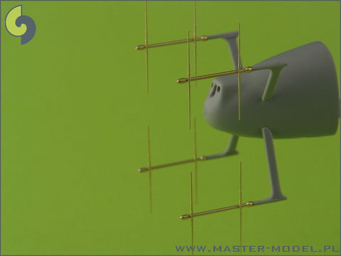 マスター AM-72-016 1/72 ドイツ空軍 FuG220 リヒテンシュタインSN-2 レーダーアンテナセット(夜間戦闘機のメッサーシュミットBf110やユンカースJu88他用)