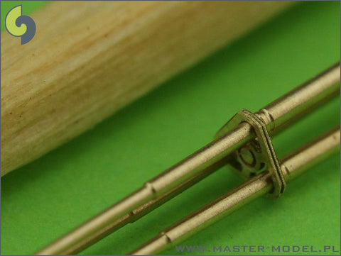 マスター AM-72-038 1/72 M197 3本の砲身が回転する20mmキャノン砲、エッチングパーツの固定金具付挽物銃身 (AH-1 コブラ用)