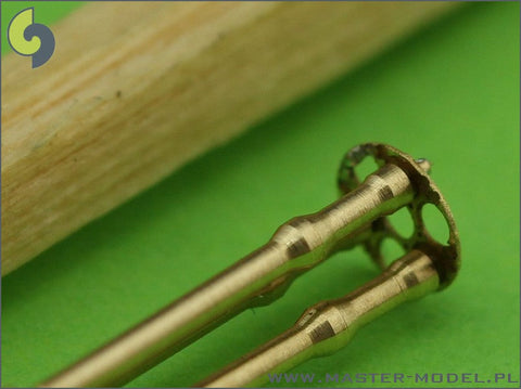 マスター AM-72-038 1/72 M197 3本の砲身が回転する20mmキャノン砲、エッチングパーツの固定金具付挽物銃身 (AH-1 コブラ用)