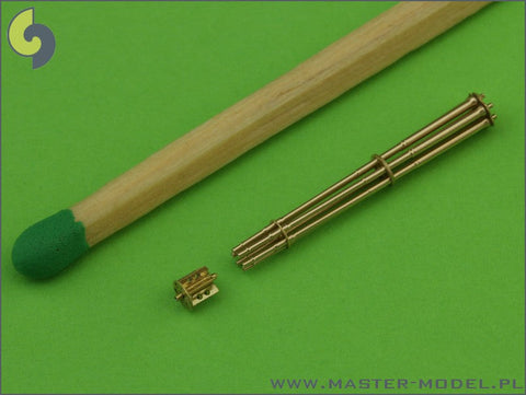 マスター AM-72-039 1/72 M61 A1 ヴァルカン砲、6本の砲身が回転する20mmキャノン砲、エッチングパーツの固定金具付挽物製銃身