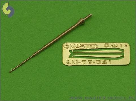 マスター AM-72-041 1/72 ミグ 23 MLD (フロッガーK)のピトー管