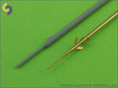 マスター AM-72-043 1/72 ミグ 21 SM/M/MF (フィッシュベッド J) のピトー管