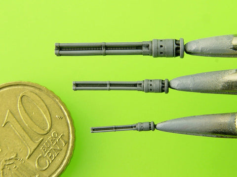 マスター AM-72-110 1/72 ミル24 (ハインド D/E) ヤクシェフ・ボルゾフ JakB-12.7mmガトリングガンとDUASプローブ (金属およびレジンパーツ)