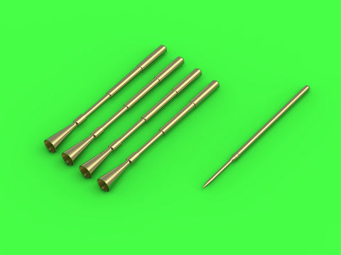 マスター AM-72-112 1/72 A-1 スカイレイダー 20mmキャノン砲 フラッシュハイダー付砲身とピトー管