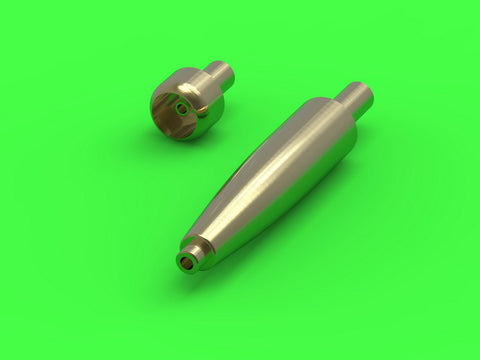 マスター AM-72-118 1/72 スピットファイア Mk.IXe/XVIe 後期型武装(円筒形フェアリング) フェアリング付イスパノ20mmキャノン砲 砲身とブローニング .50キャリバー銃身(エデュアルド用)