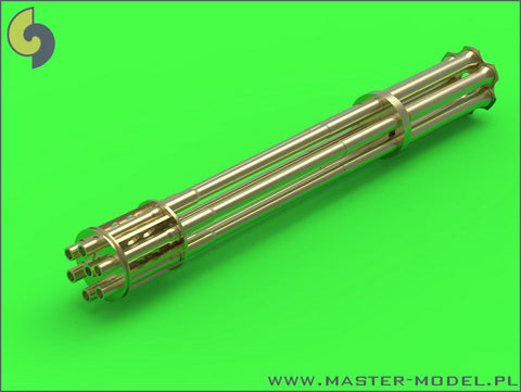 マスター GM-35-001 1/35 M61 A1 ヴァルカン砲、6本の砲身が回転する20mmキャノン砲、エッチングパーツの固定金具付挽物製銃身