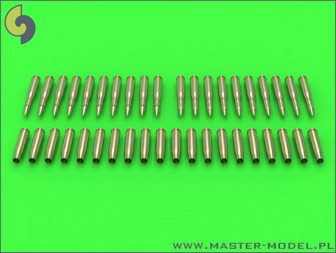 マスター GM-35-003 1/35 ZU-23-2 「セルゲイ」の弾薬 薬莢(20個)と2種類の弾丸(各種類の弾丸10発ずつ)