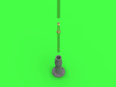 マスター GM-35-016 1/35 KTO ロソマク他の車両用 AT-1011/U HF アンテナ(1本入り)