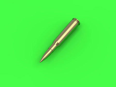 マスター GM-35-021 1/35 ブローニングM2重機関銃 .50キャリバー(12.7mm) のカートリッジ(25個)