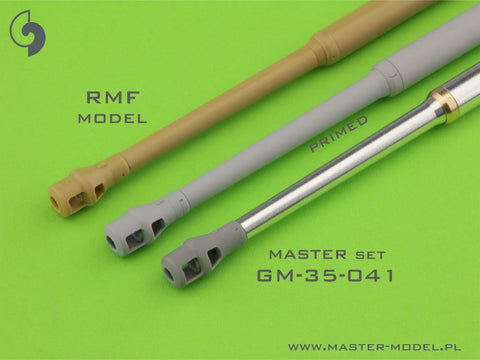 マスター GM-35-041 1/35 タイガーI 後期型マズルブレーキ 88mm KwK36 L/56 金属砲身(ドラゴン,ダスヴェルク,RFM,ボーダー他用)