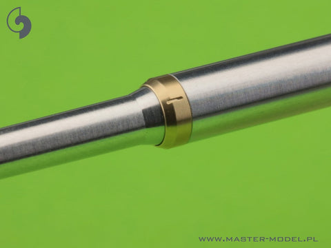 マスター GM-35-041 1/35 タイガーI 後期型マズルブレーキ 88mm KwK36 L/56 金属砲身(ドラゴン,ダスヴェルク,RFM,ボーダー他用)