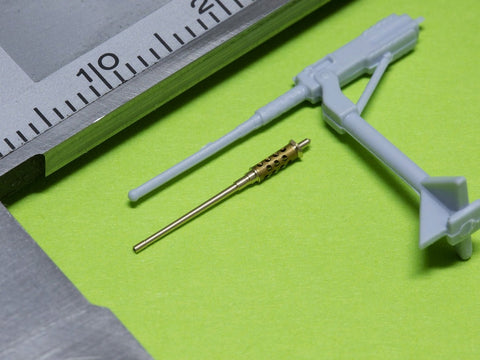 マスター GM-72-002 1/72 ブローニング M2 (Heavy Barrel) .50 caliber (12.7mm) - ガンバレル (2個入)