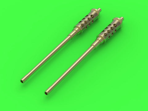 マスター GM-72-002 1/72 ブローニング M2 (Heavy Barrel) .50 caliber (12.7mm) - ガンバレル (2個入)