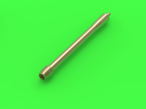 マスター GM-72-005 1/72 イギリス QF 6ポンド砲 (57mm) - version Mk.III L/43 (ショート) + BESA機銃 銃口 - for クルセイダー Mk.III, チャーチル Mk.III/IV, バレンタイン Mk.VIII/IX