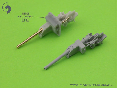 マスター GM-72-015 1/72 日本陸軍 九五式軽戦車 ハ号 - 37mm Type 94 金属砲身 レジン製マウント付き(IBG用)