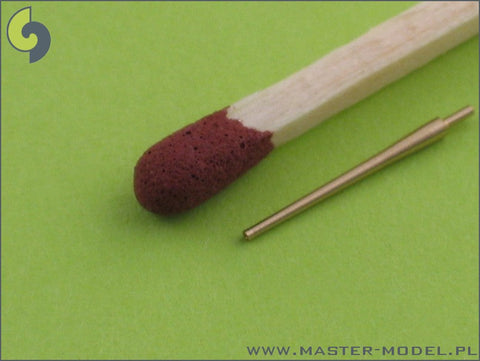 マスター SM-350-007 1/350 日本海軍 89式砲 12.7cm(5インチ)/40口径砲 砲身 ブラストバッグ無し砲塔用 (12本入り)