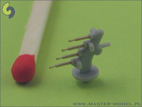 マスター SM-350-038 1/350 ヴィッカース .50 キャリバー機関銃銃身 (20本入り) エリコン以前 標準的なイギリス 対空兵器