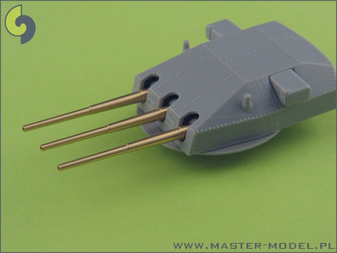 マスター SM-350-044 1/350 アドミラル・グラーフ・シュペー 武装 280mm砲(6本), 150mm砲(8本), 105mm砲(6本)