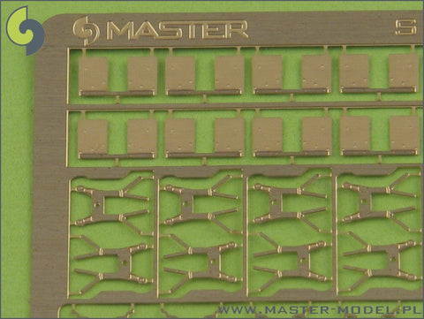 マスター SM-350-050 1/350 エリコン20mm対空砲 アメリカ海軍型 3次元に仕上げる機銃 , 挽物とエッチングパーツ 素材(20セット入り)