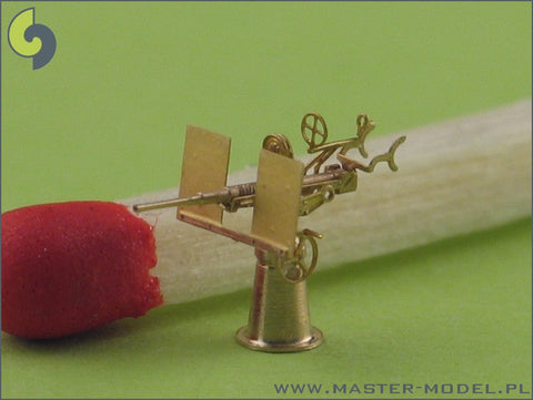 マスター SM-350-050 1/350 エリコン20mm対空砲 アメリカ海軍型 3次元に仕上げる機銃 , 挽物とエッチングパーツ 素材(20セット入り)