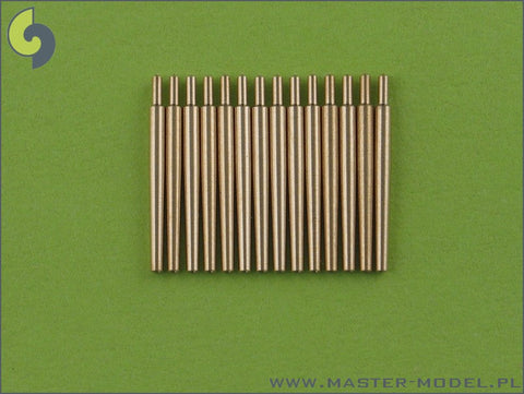 マスター SM-350-051 1/350 アメリカ海軍 5インチ(127mm)/25口径砲の砲身(14本入り) 1920から1940年代 多くのアメリカの戦艦や巡洋艦用