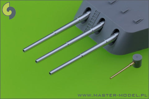 マスター SM-350-071 1/350 ロシア海軍 戦艦セバストーポリの武装 305mm砲(12本), 120mm砲(16本)