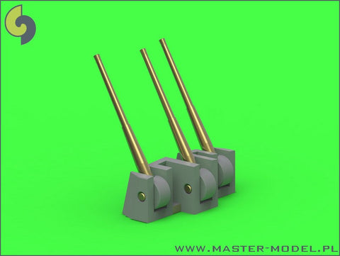 マスター SM-350-079 1/350 HMS ベルファストの武装 6インチ砲(12本), 4インチ砲(12本), 6インチ砲取付用のレジンパーツ付