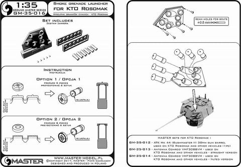 マスター SM-350-081 1/350 ボフォース 40mm 空冷式銃身(20本入り) HMSロバーツ他多くの戦艦用