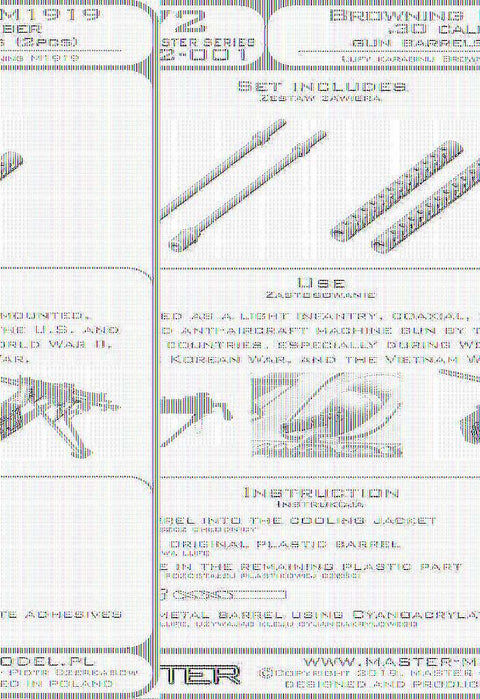 マスター SM-350-091 1/350 アメリカ海軍 ボフォース 40mm/56口径砲 2連装 ver.1 / Mk-51方位盤付 (レジン, エッチングパーツ および挽物パーツ) (6本入り)