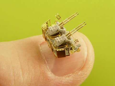 マスター SM-350-094 1/350 アメリカ海軍 ボフォース 40mm/56口径砲 4連装 ver.2 / Mk-51方位盤付 (レジン, エッチングパーツ および挽物パーツ) (6本入り)