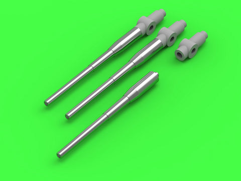 マスター SM-350-099 1/350 アメリカ海軍 アラスカ/グアムの武装 12インチ砲(9本), 5インチ砲(12本), レジン製マウント付砲身 (ホビーボス用)