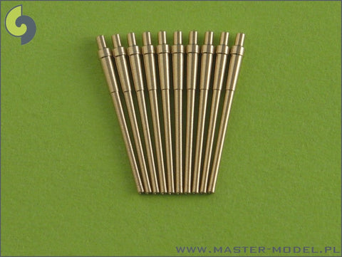 マスター SM-700-008 1/700 日本海軍 五十口径三年式二号二〇糎砲の砲身 ブラストバッグなしの砲塔用 (10本入り)大半の1/700 日本海軍 巡洋艦 用