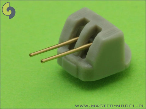 マスター SM-700-032 1/700 フランス海軍 100mm(3.9インチ)/45口径砲 1930年型の砲身(12本入り) リシュリューやアルジェリー級用