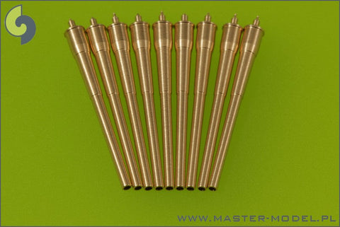 マスター SM-700-036 1/700 アメリカ海軍 16インチ(40.6cm)/45口径砲 Mark 6 砲身(9本入り) 戦艦ノースカロライナやサウスダコタ級用