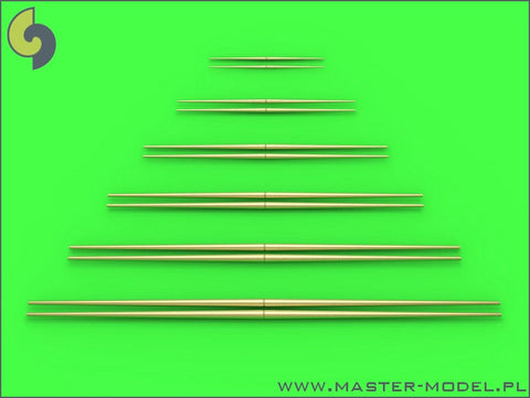 マスター SM-700-045 1/700 汎用 ヤードアーム セット No1 (長さ=5, 7.5, 10, 12.5, 15, 17.5mm 各2本)