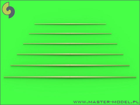 マスター SM-700-046 1/700 汎用 ヤードアーム セット No2 (長さ=20, 22.5, 25, 27.5, 30, 32.5mm 各1本)