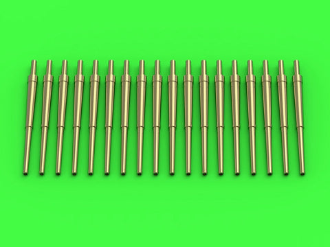 マスター SM-700-056 1/700 イギリス海軍 4.5インチ(11.4cm)/45口径速射砲のMarks I, III および IVの砲身(18本入り) アークロイヤル, イラストリアス, レナウン, クィーンエリザベスその他の軍艦用