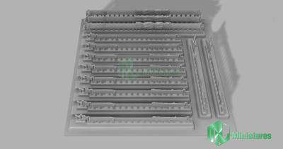 MJミニチュア MJEZ35013 1/35 ベトナム戦争 アメリカ陸軍 小火器用スリングセット4