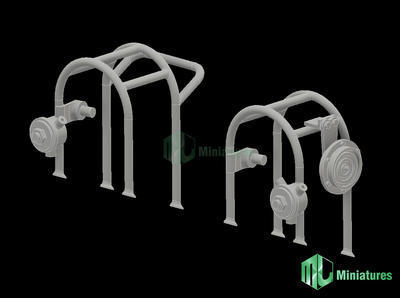 MJミニチュア MJEZ35014 1/35 T-72戦車 ライトガードセット