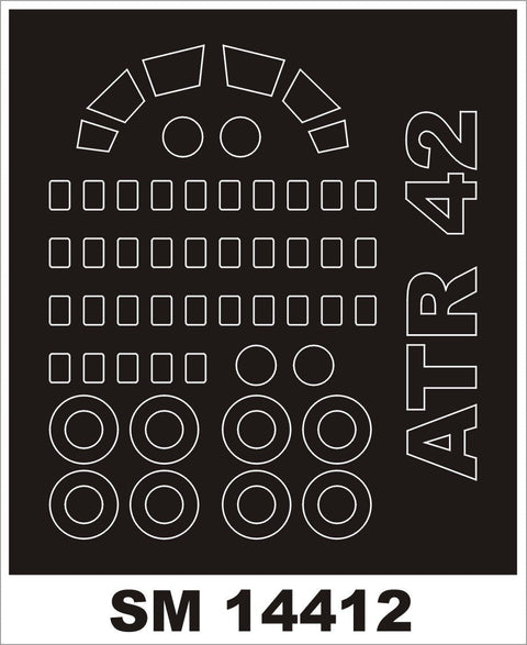 モンテックス SM14412 1/144 ATR-42-500(イタレリ用) ミニマスク