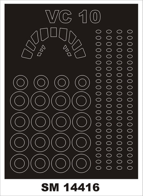 モンテックス SM14416 1/144 VC-10(ローデン用) ミニマスク